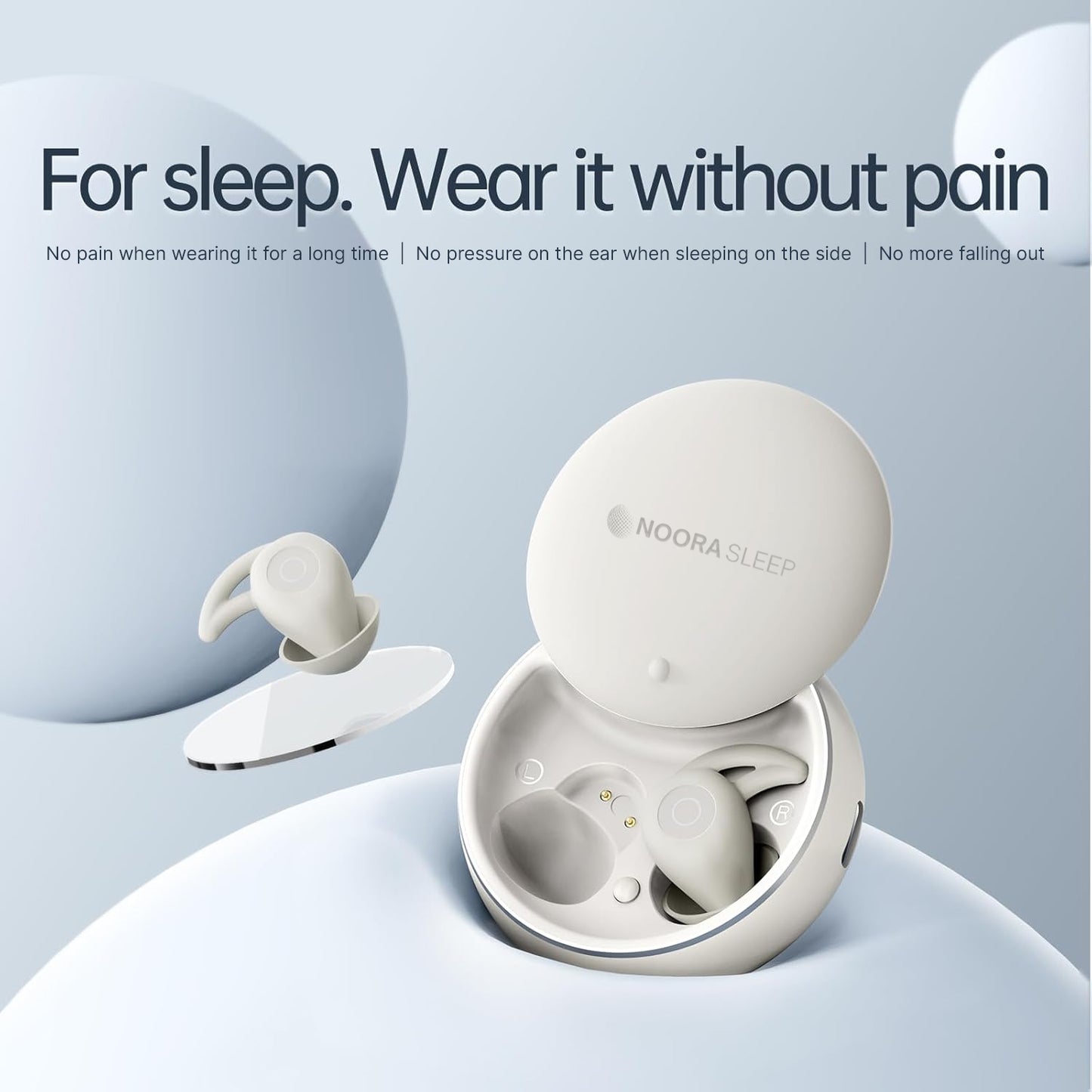 SnoozePods™ Pro - Bluetooth Sleepbuds